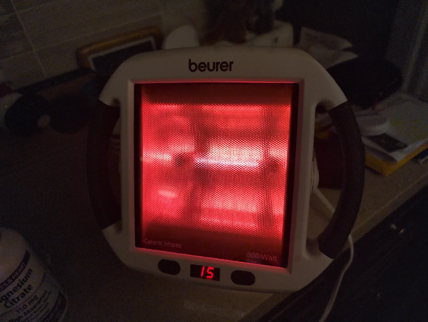 Beurer IL 50 Infrared Heat Lamp - 300 Watt image indicator(4)