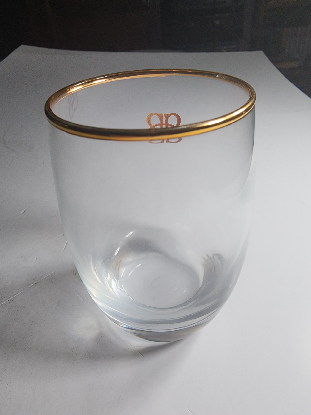 Baileys Glass with Gold Trim - photo 3