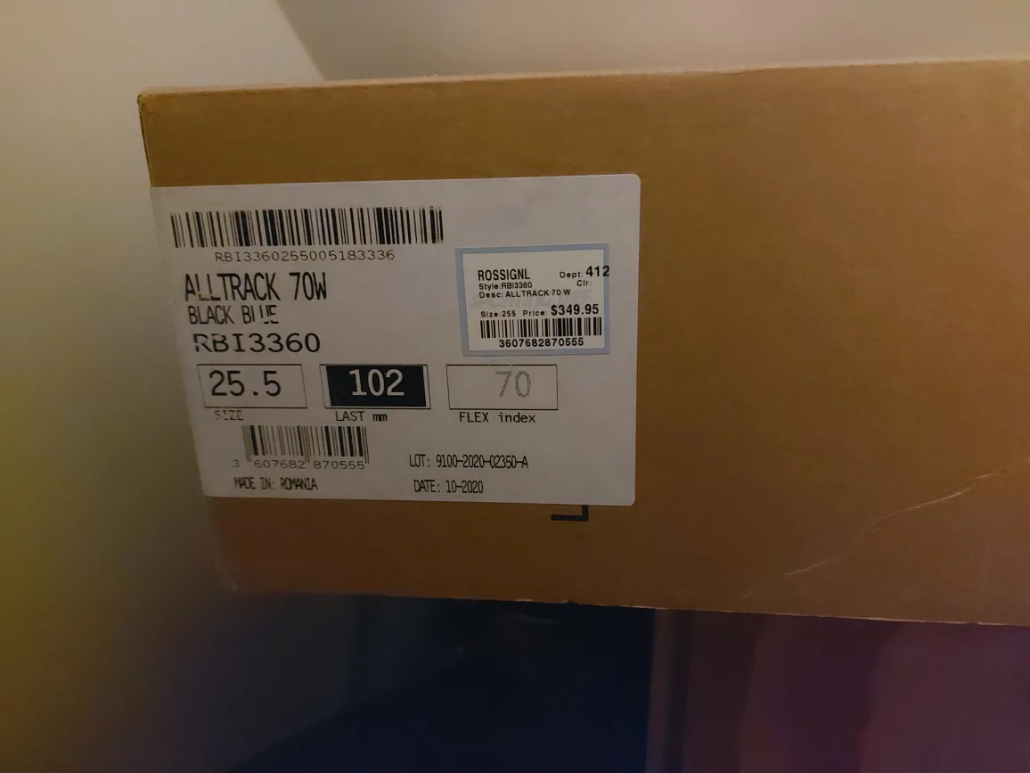 Rossignol Alltrack 70W Ski Boots - Size 25.5 image indicator(4)