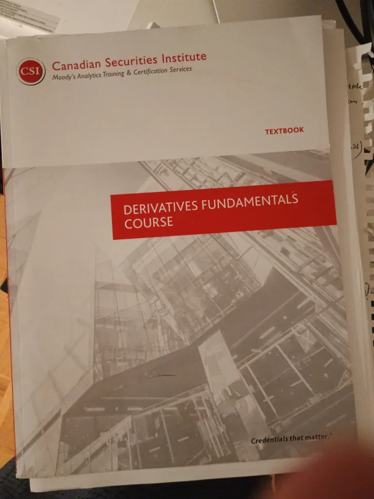 Derivatives Fundamentals Course Textbook thumbnail