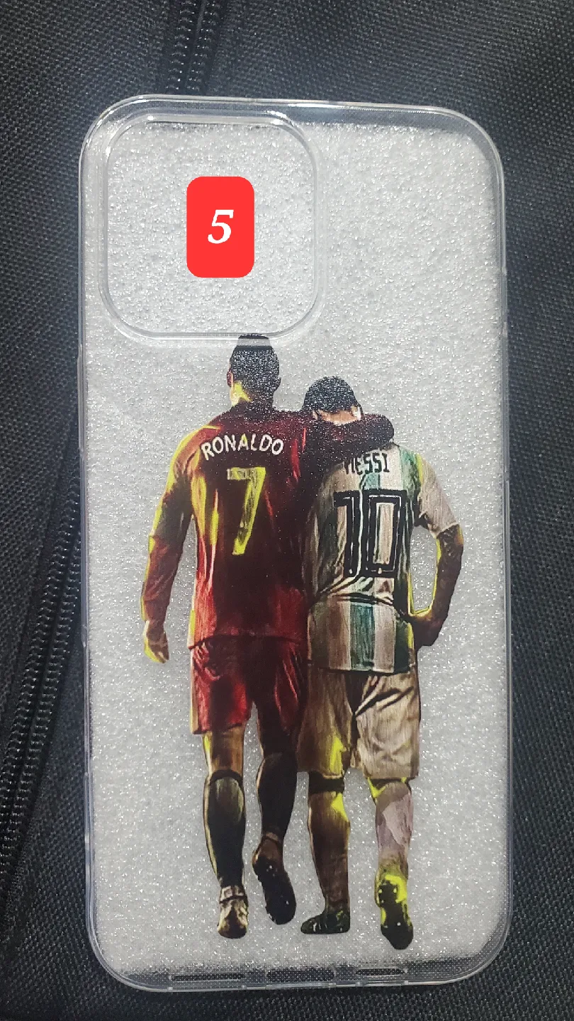 iPhone 16/15 Pro Max Ronaldo Messi Phone Case image indicator(8)