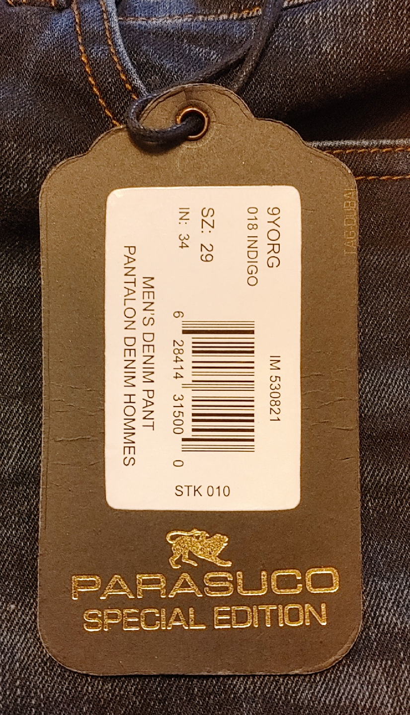 Parasuco Denim Jeans Indigo Size 29/34 - photo 3