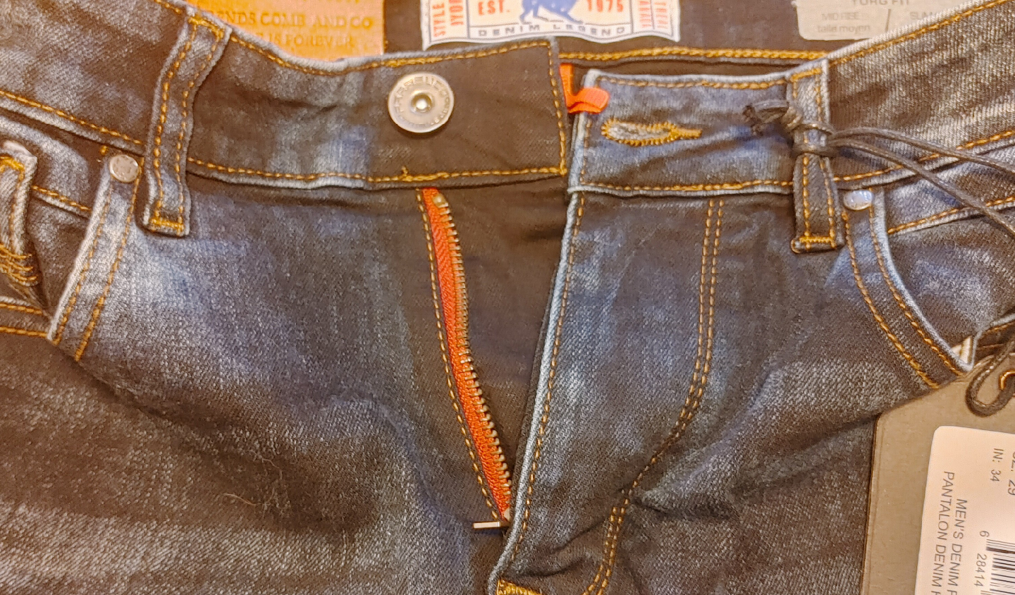 Parasuco Denim Jeans Indigo Size 29/34 - photo 4