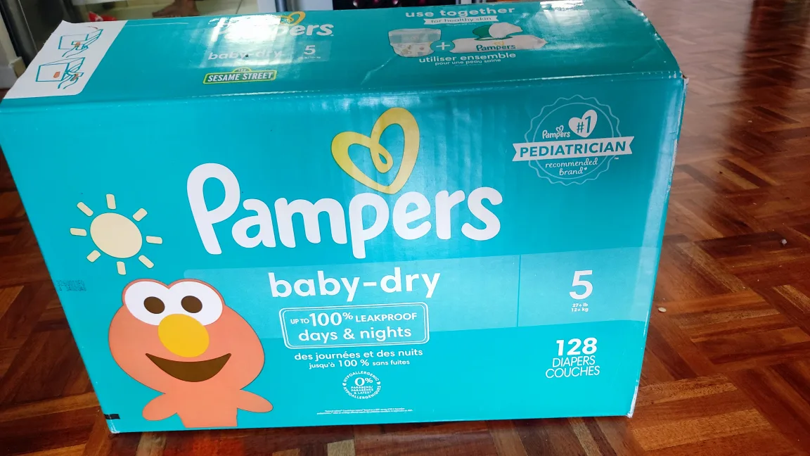Pampers Baby-Dry Size 4 and Size 5 image indicator(5)