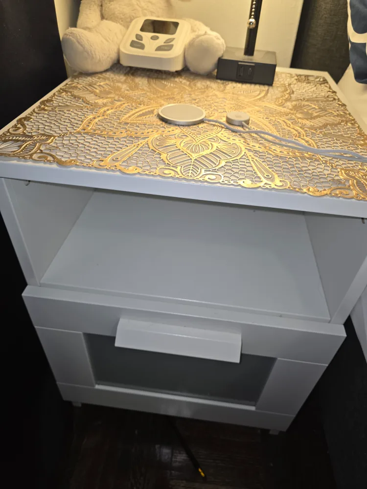 Two IKEA Brimnes White Nightstand thumbnail