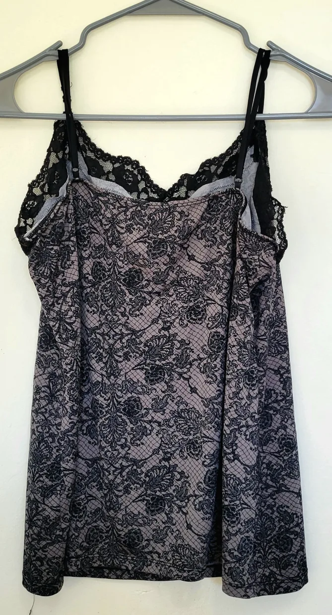 George - Lace Trim Tank Top - Size L image indicator(2)
