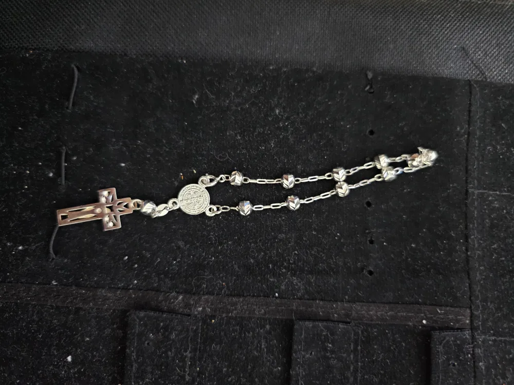 Silver Rosary Bracelet image indicator(3)