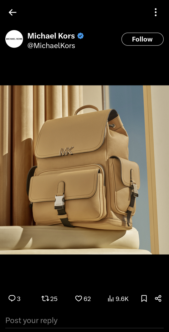 Michael Kors Hudson Leather Backpack - photo 3