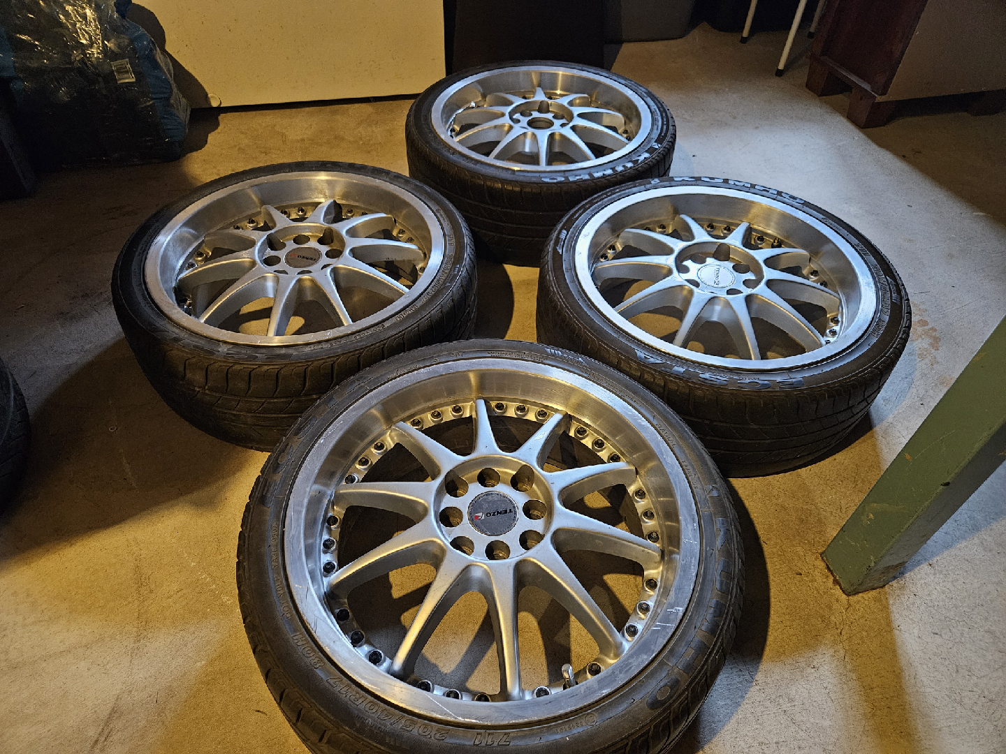 Tenzo R Racing Wheels - Set of 4