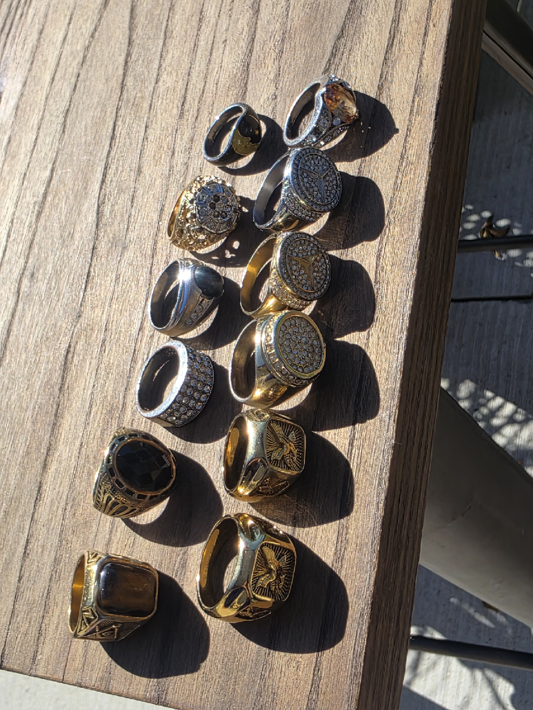Assorted Men's Rings. Each $15 - photo 5
