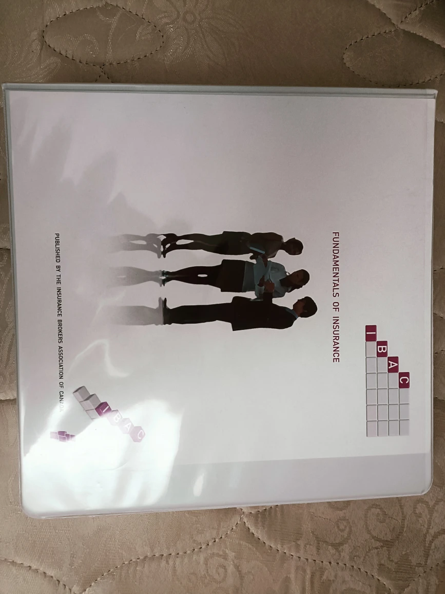 Fundamentals of Insurance Book