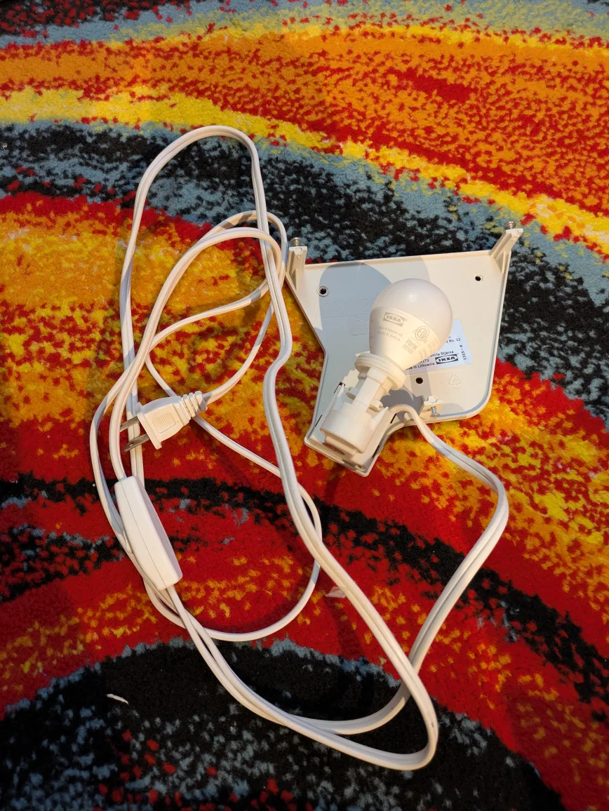 IKEA Smila Stjärna Wall Lamp with original LED  bulb image indicator(2)