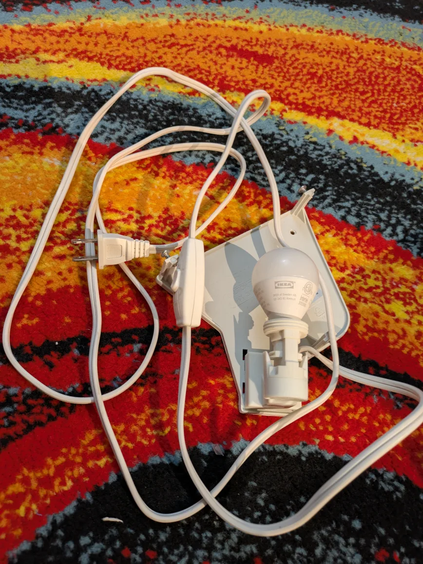 IKEA Smila Stjärna Wall Lamp with original LED  bulb image indicator(4)