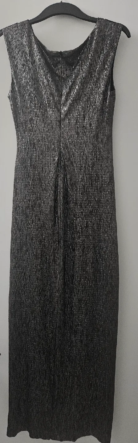 *MUST SELL BY TOMORROW *Silver/Black Holiday Party Dress image indicator(3)