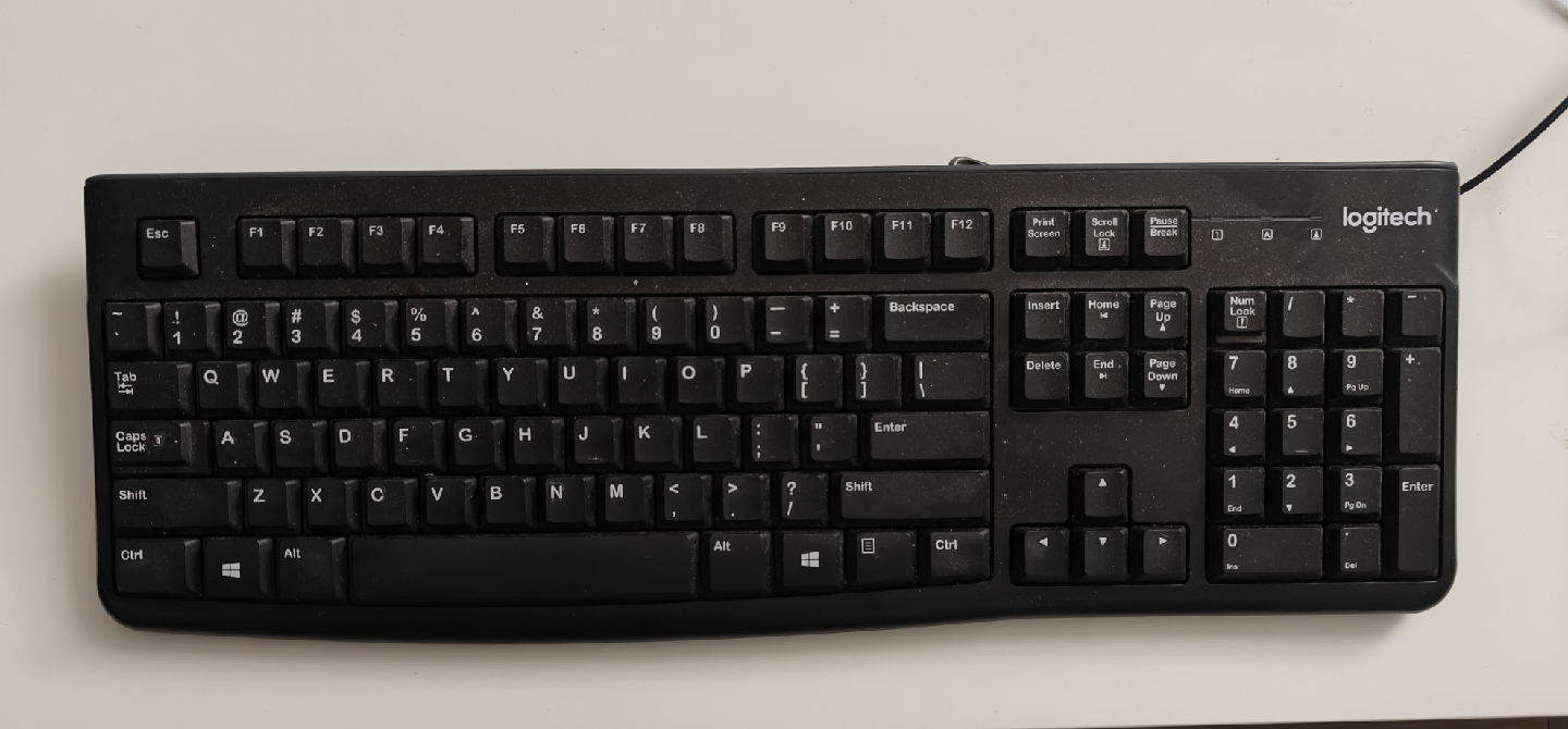 Logitech Keyboard - Black