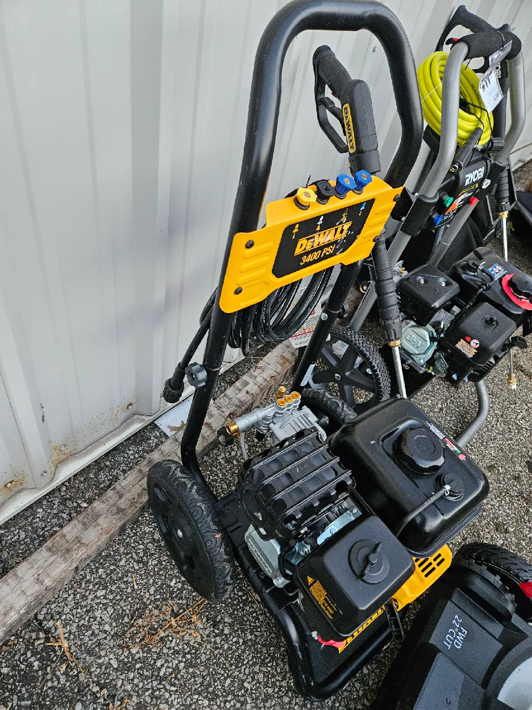 DeWalt  Pressure Washer image indicator(4)