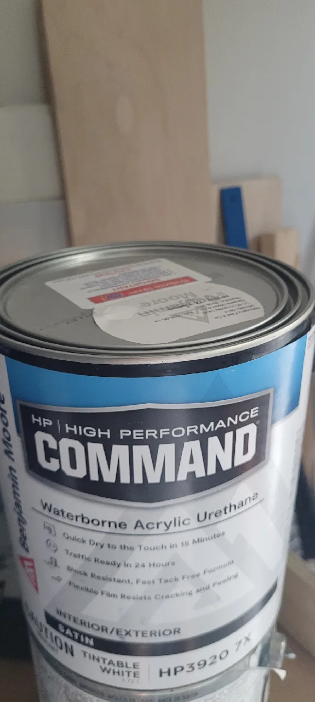 Benjamin Moore Command Interior/Exterior Paint - White, Satin thumbnail