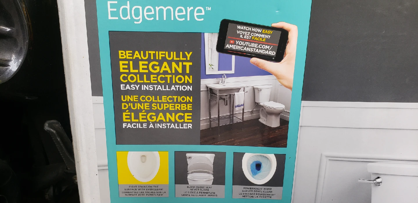 American Standard Edgemere White Round Front Toilet - photo 5