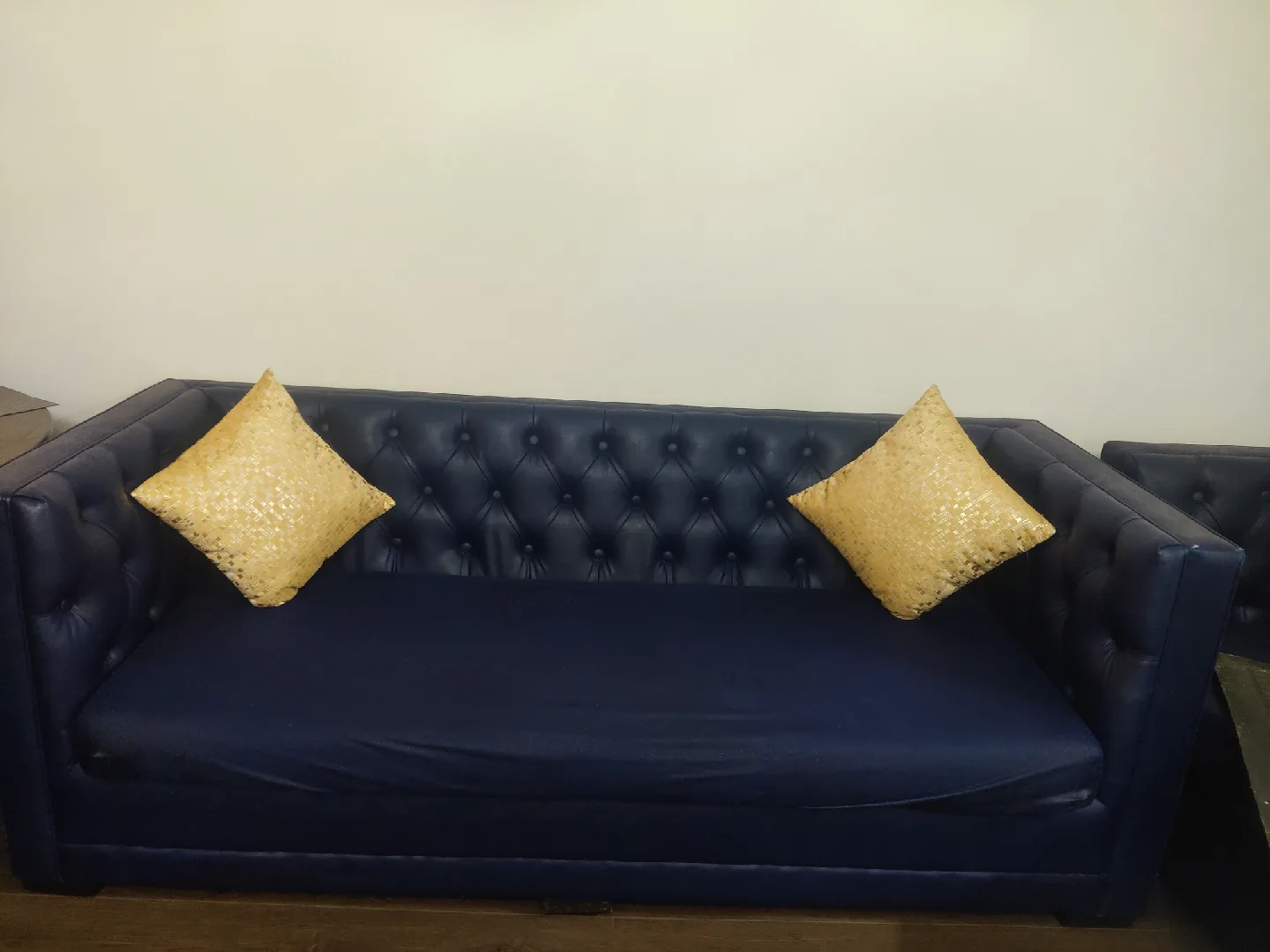 Move out Sale - Leather 3 seater sofa image indicator(2)