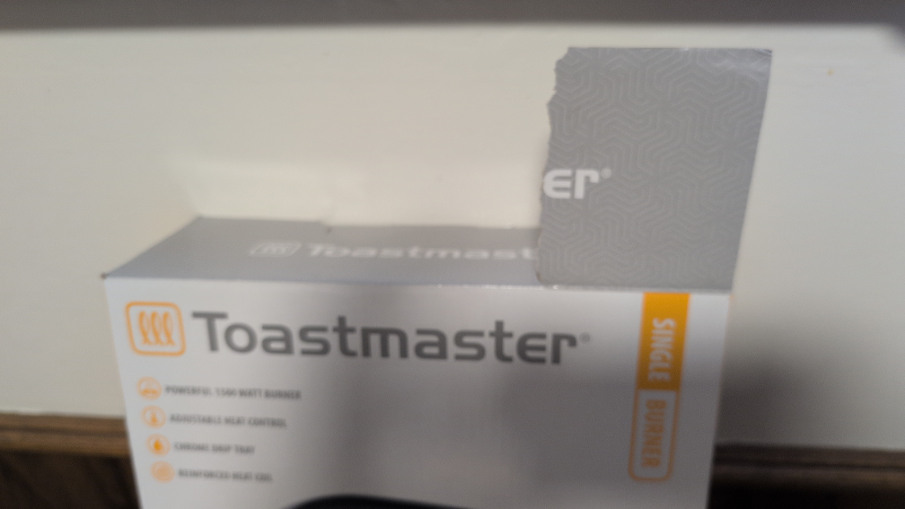 Toastmaster Single Burner - Like New! - photo 2