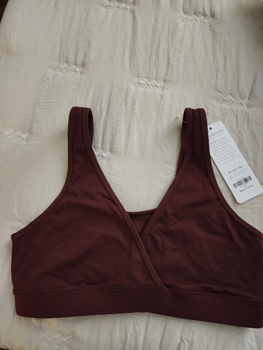 CRZ YOGA Maternity Bra thumbnail