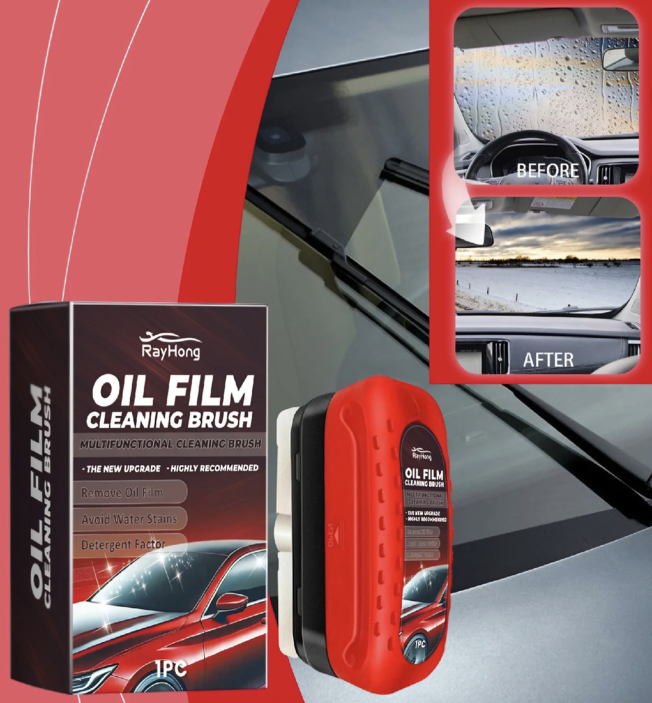 Rayhong Oil Film Cleaning Brush