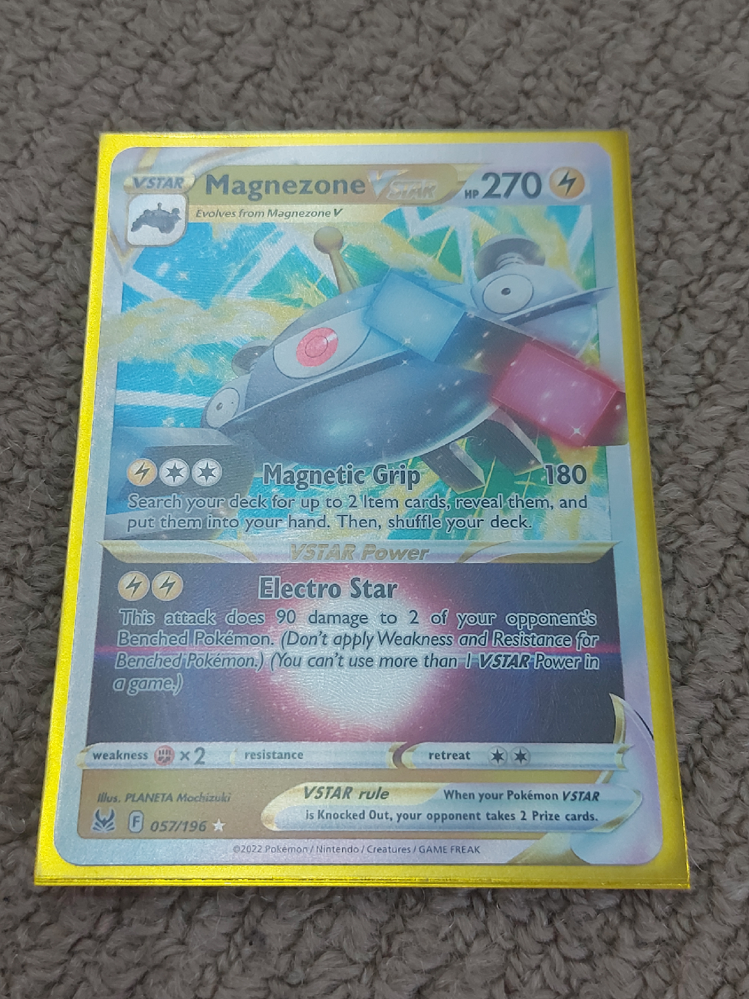 Magnezone VSTAR Pokemon Card