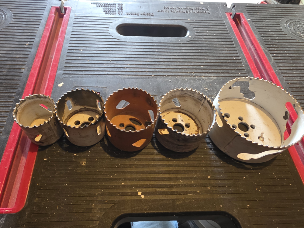 Hole Saw Set of 5