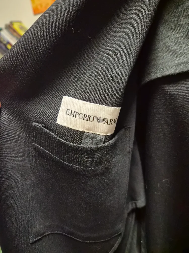 Emporio Armani Black Blazer 44 image indicator(2)