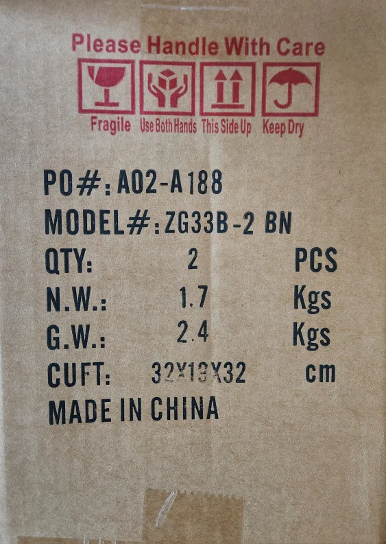 zeyu Industrial Brushed Nickel Sconces Set of 2(NEW) image indicator(6)