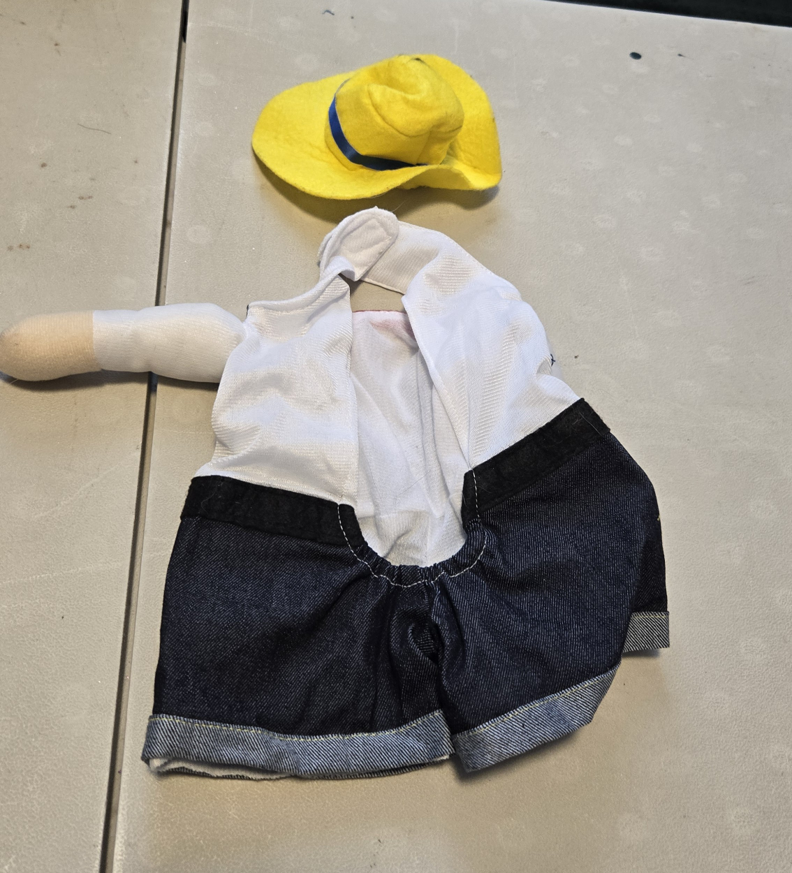 FurBaby Cowboy Outfit - Hat, Vest, Shorts - photo 3