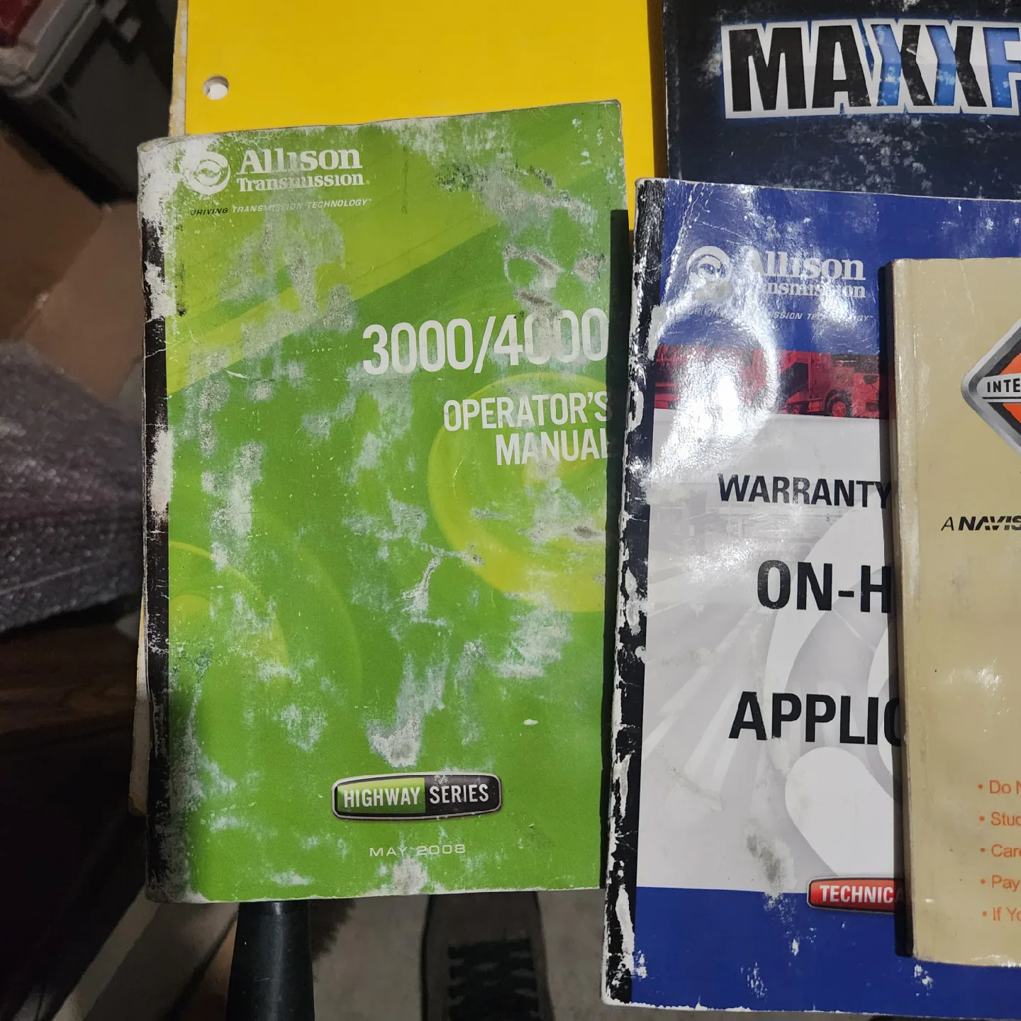 Truck Manuals: International Allison, Navistar, Thermo King image indicator(3)