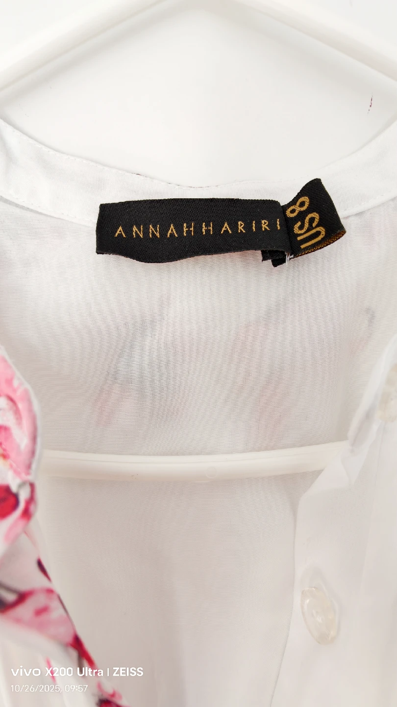 Annah Hariri Floral Print Maxi Dress Size 8 - photo 4