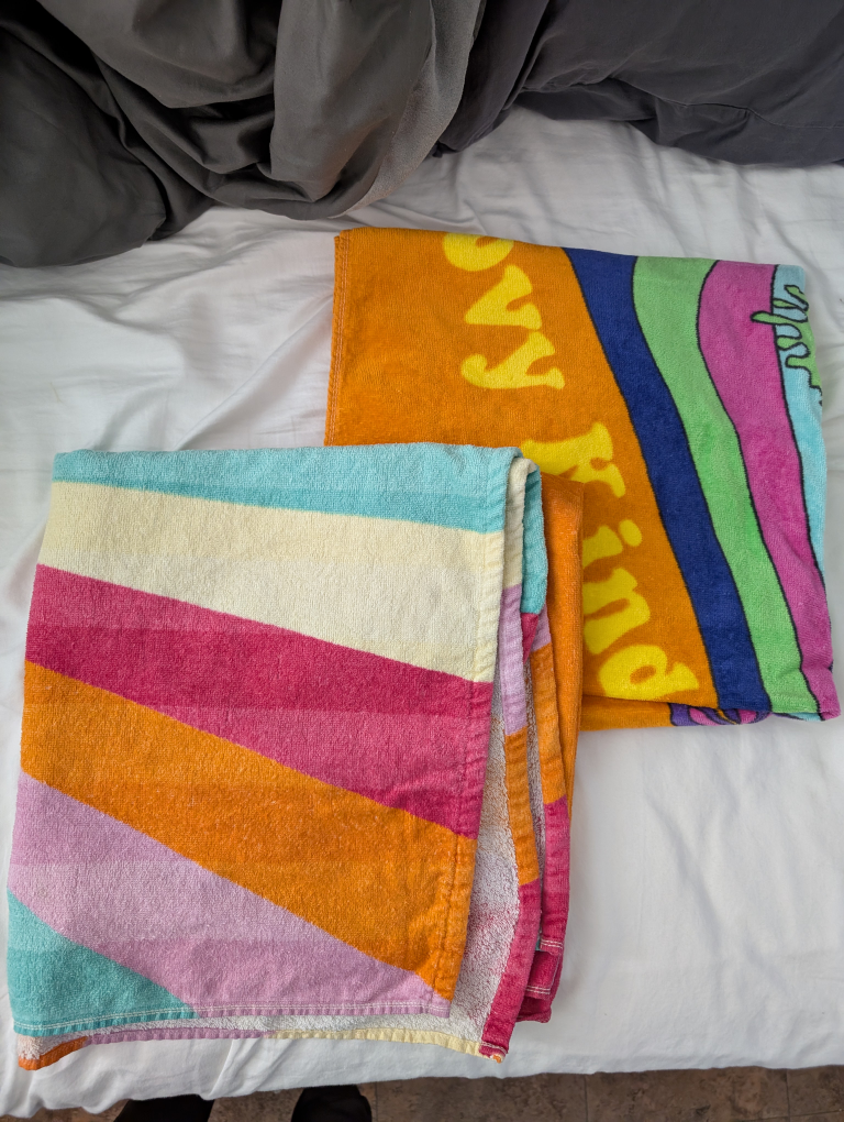Striped Beach Towels Yoga Towels Bath Towels