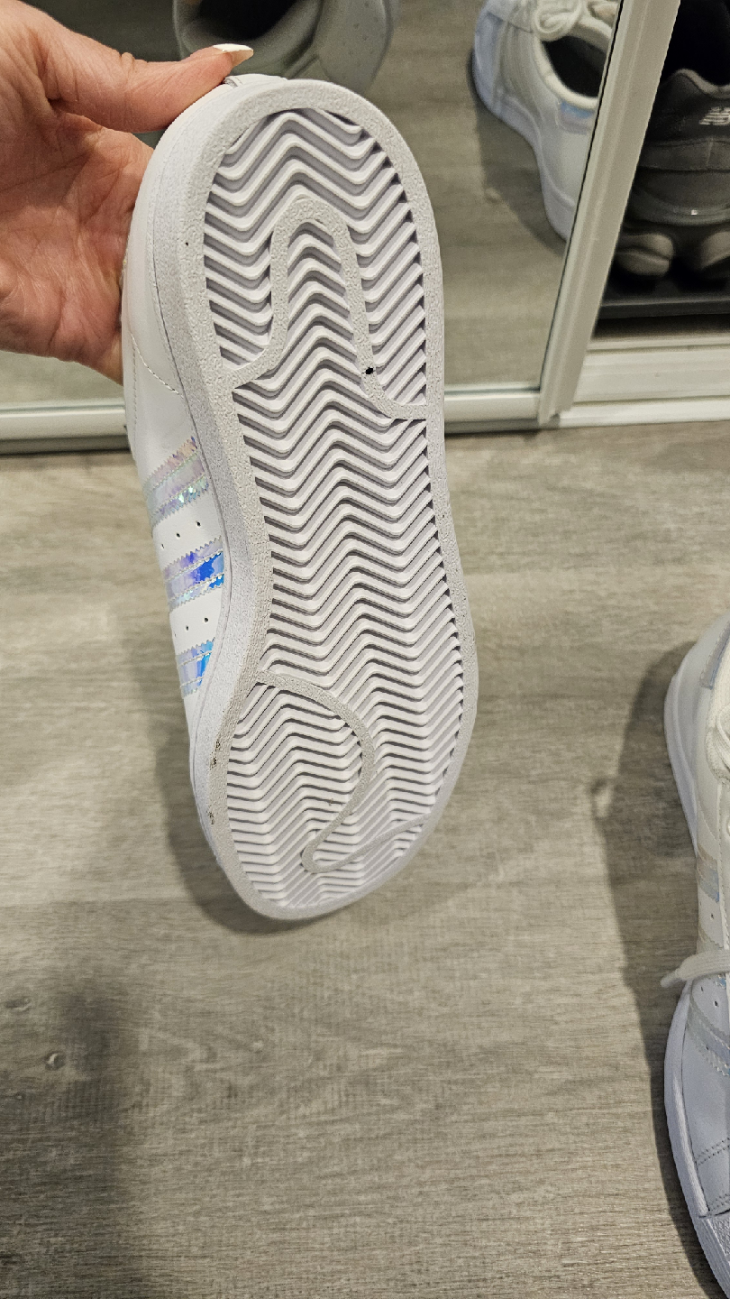 Adidas Superstar Stan Smith White Shoes Size 6.5 US - photo 5