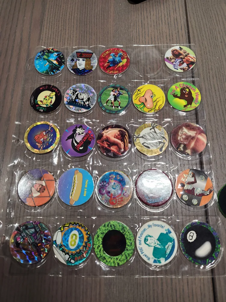 pogs 192 individual pogs, various sets and ages image indicator(2)