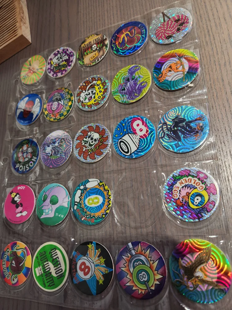 pogs 192 individual pogs, various sets and ages image indicator(5)