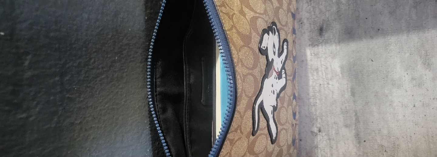 Coach Pouch with Dalmatian Print - photo 5