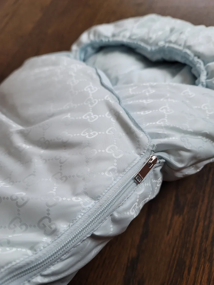 Gucci Baby Sleeping Bag - Light Blue Goose Down image indicator(2)