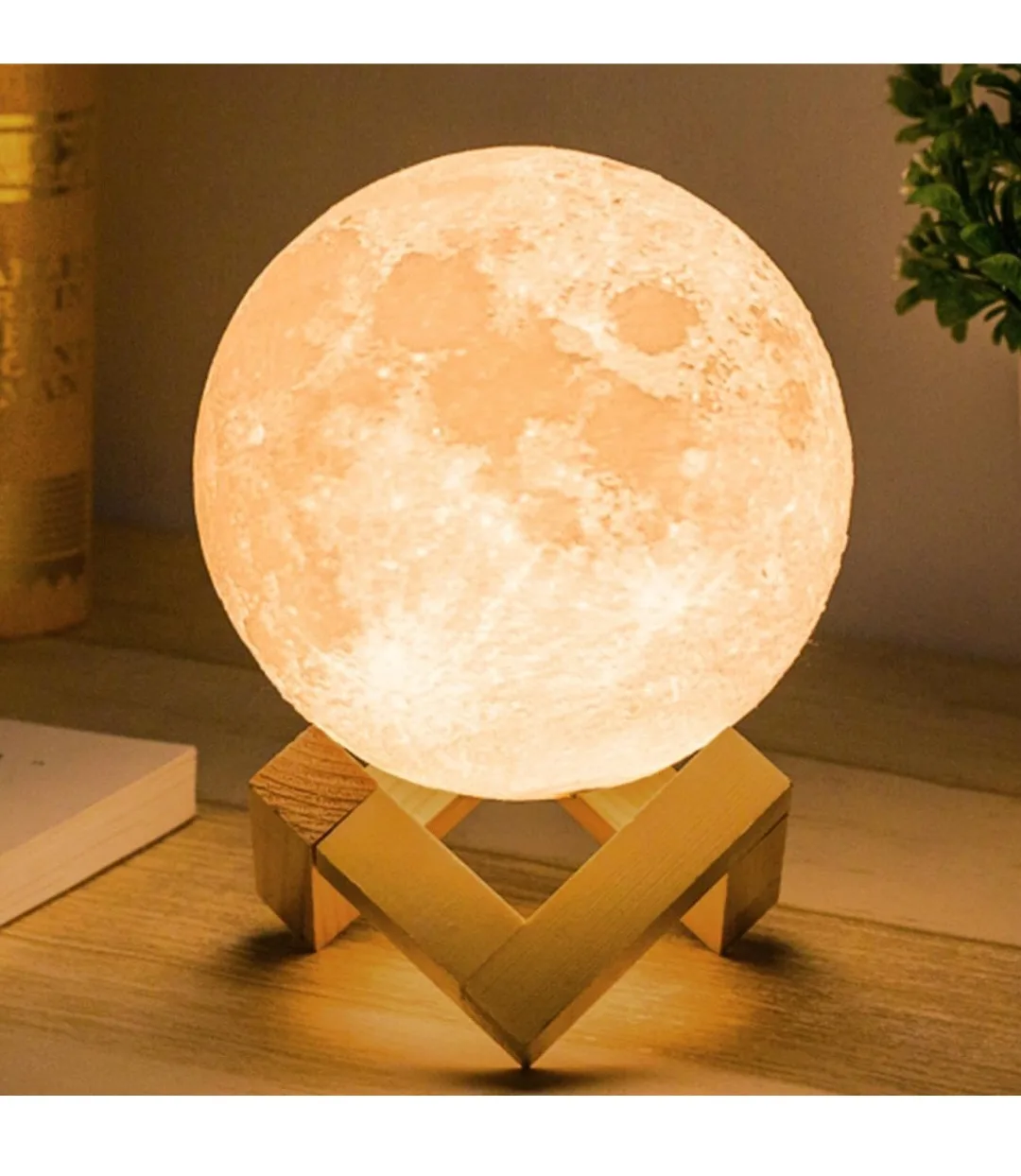 New Mydethun 5.9 inch Moon Lamp 🧡 thumbnail
