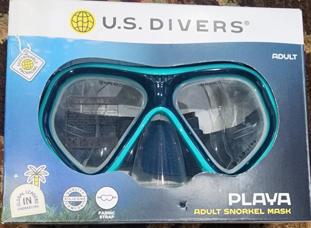 U.S. Divers Playa Adult Snorkel Mask - New in Box