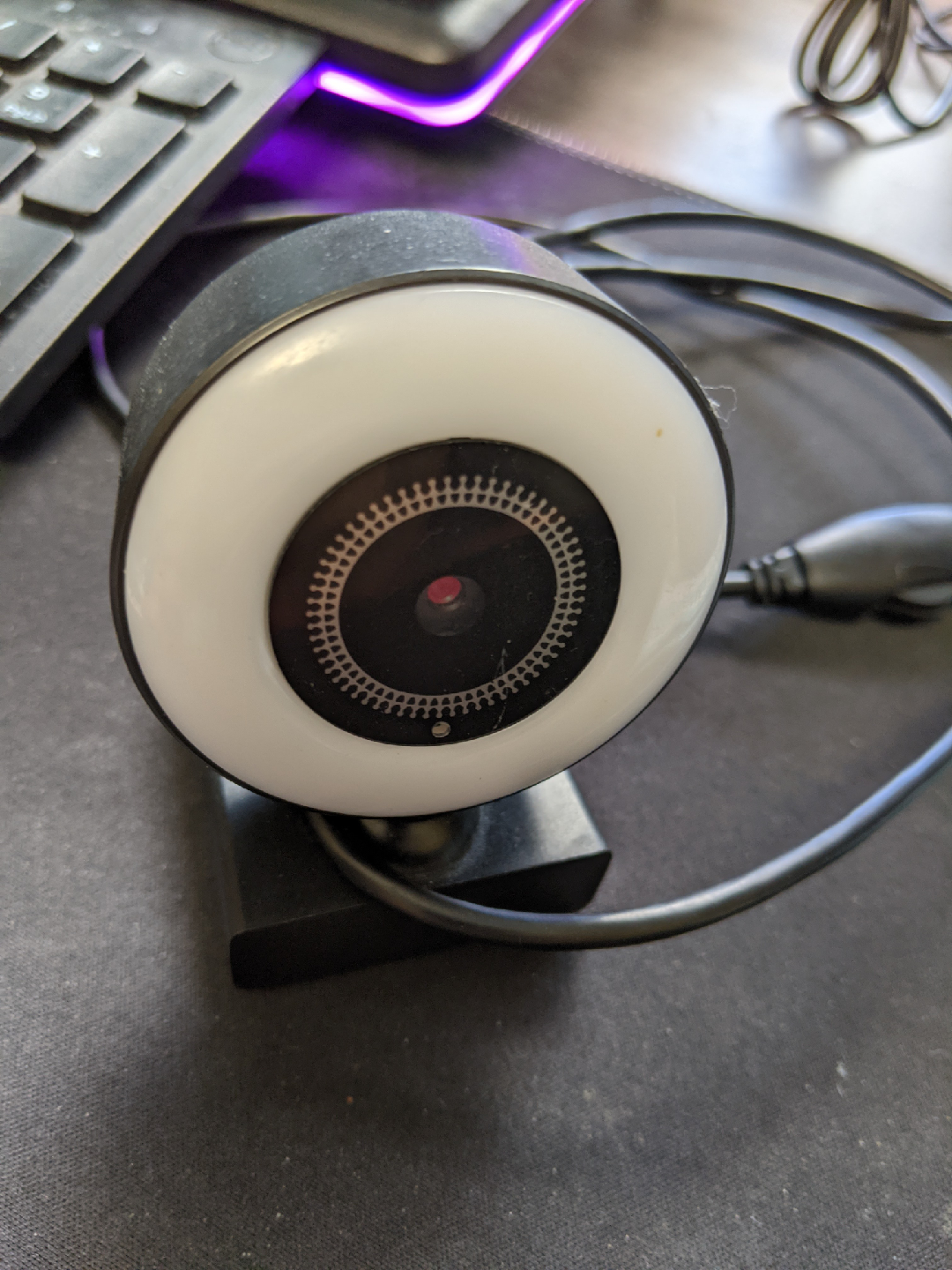 Webcam with Ring Light - photo 3