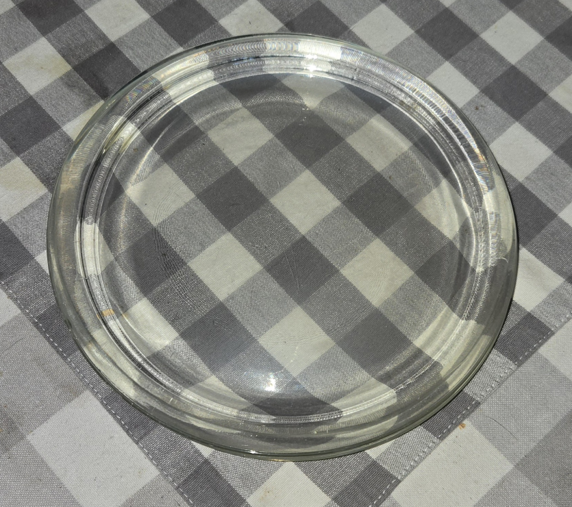 Two Clear Glass Plates