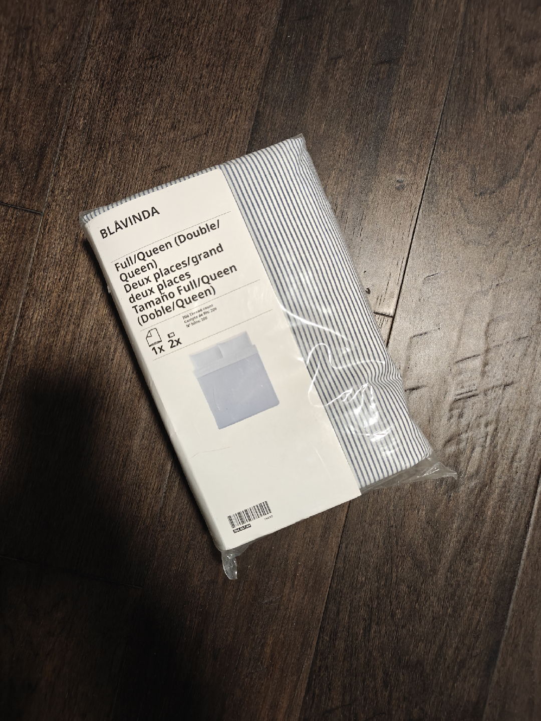 IKEA BLÅVINDA Full/Queen Duvet Cover Set - New!