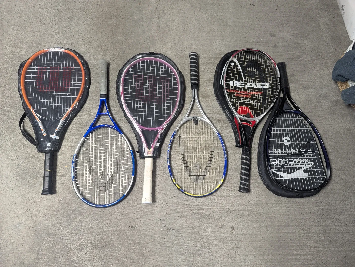 Tennis Racquets - Wilson, Head, Slazenger image indicator(2)