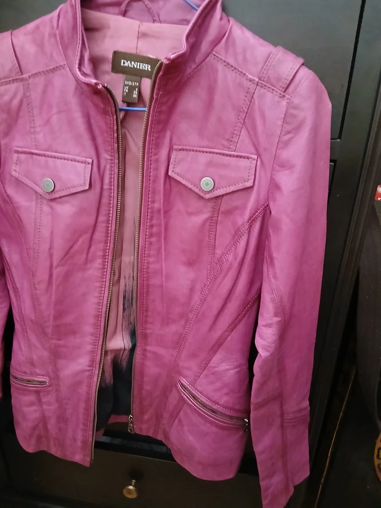 Danier Leather Jacket - Size XS