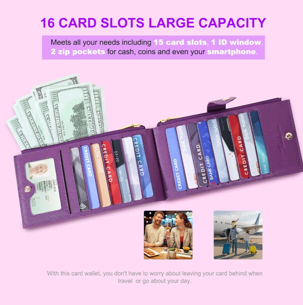 Purple  Wallet - photo 2