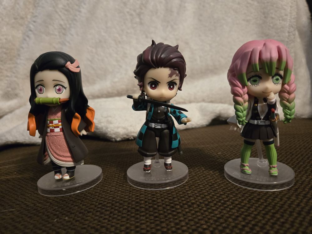 Demon Slayer Anime Figures Set - photo 2
