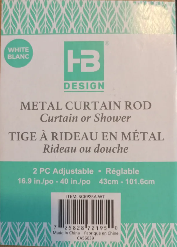 Adjustable Shower Curtain Rod image indicator(7)