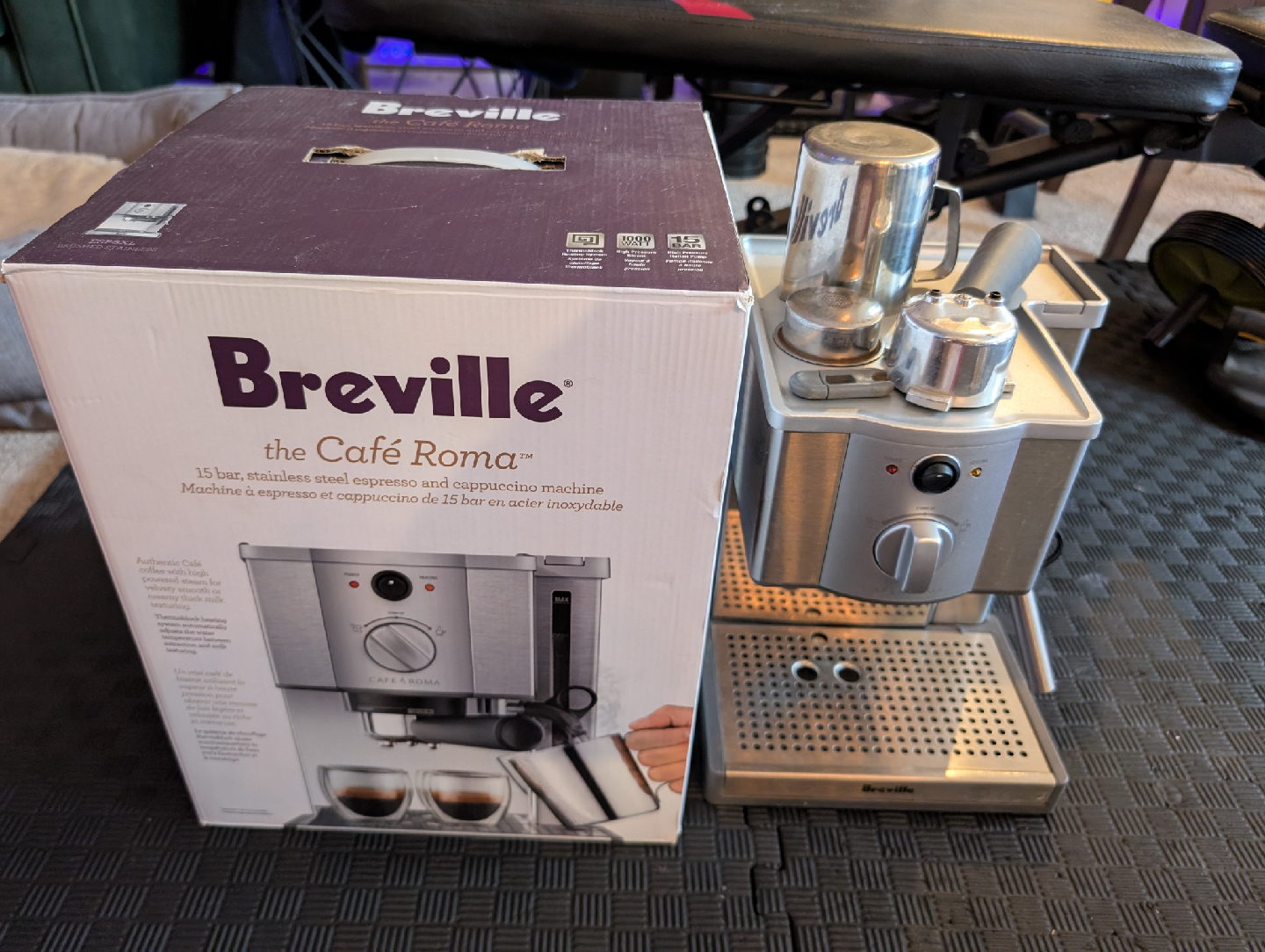 Breville the Café Roma Espresso Machine - photo 2